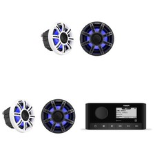 Fusion MS-RA60 Marine Stereo With Wireless Connectivity w/ 2 Pair 51MSC654 ...