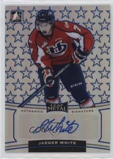 2014-15 ITG Leaf Metal USA /10 Jaeger White #BA-JW1 Auto