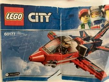 LEGO City 60177 Airshow Jet Building Kit All Pieces No Box