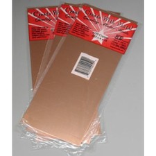 K S 259 Metal 0.025 in. Thick Solid Copper Sheet 4 W x 10 L in. Pack of 3
