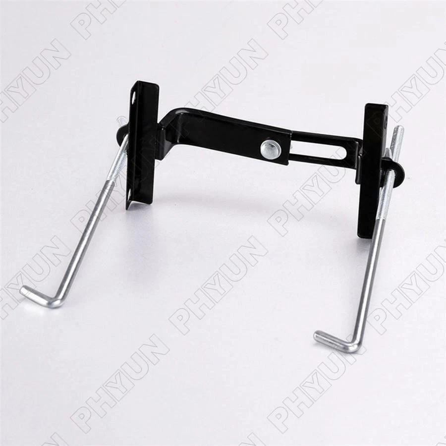 16-22.5cm Range Adjustable Car Battery Holder Metal Mini Battery Sabilizer Rack Foto 3 de 4