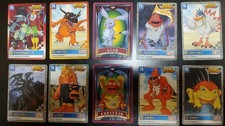 Digimon Carddass 10-Card Set Bandai Adventure Anime Collectible Vintage