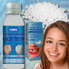 Resin False Teeth Solid Glue Temporary Tooth Gap Filler Tooth Repair Moldable US