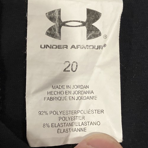 Under Armour Golf Shorts Boys Size 20 Active Black Performance Stretch Athletic - Picture 5 of 11