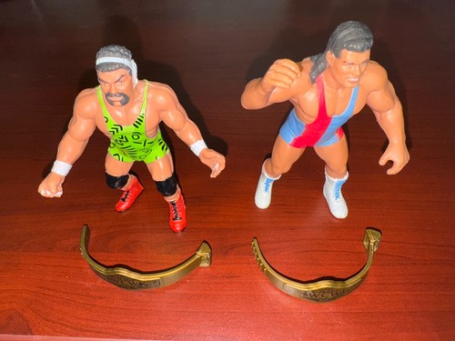 WCW RICK & SCOTT STEINER BROTHERS Galoob UK Ex...