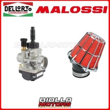 02686X+043296.K0 KIT CARBURATORE DELLORTO PHBG 19 BS 2T + FILTRO MALOSSI ARIA MA