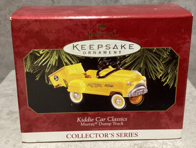 Hallmark Keepsake 1997 Ornament Kiddie Car Classics Murray Dump Truck #4 Series
