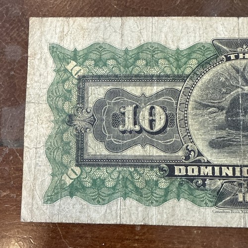 Canada Dominion Bank $10 Toronto Rare Banknote Jan 2 1925 - Picture 5 of 13