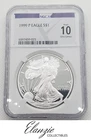 1999-P American Silver Eagle NGCX Proof 10 NGC PF70 PR70