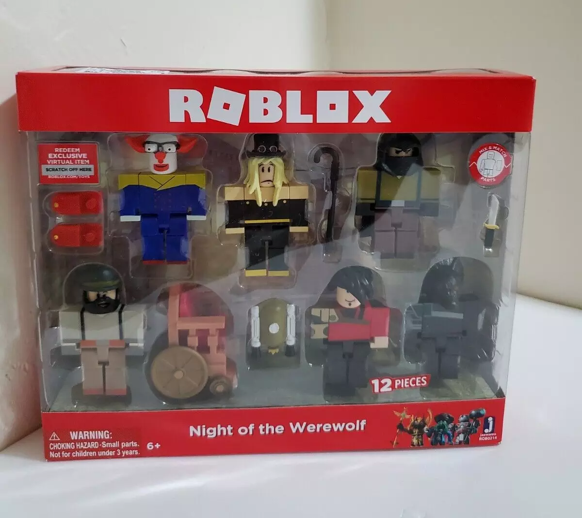 Roblox Night Of The Werewolf Playset Age 6+ Jazwares - Not