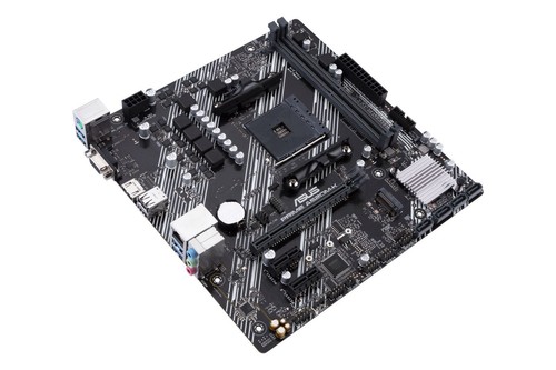 Asus Prime Carte Mère A520M-K - Micro ATX - Prise AM4 - AMD A520 - Afbeelding 3 van 6
