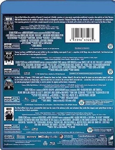 MEN IN BLACK - 4-MOVIE COLLECTION - BLU-RAY - BRAND NEW - FREE SHIPPING! - 第 2/2 張圖片