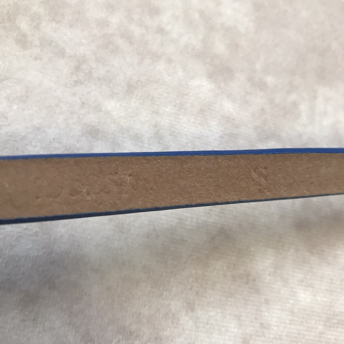 VTG Ann Taylor Genuine Leather Blue Snakeskin Belt Skinny  display picture 2