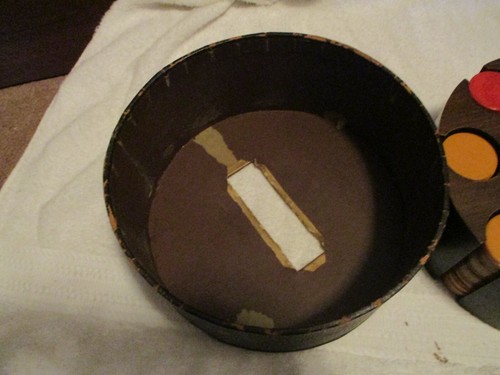 Antique Bakelite Poker Chip Holder Caddy w/200 Marbled Chips and 2 Deck of Cards - Picture 6 of 6