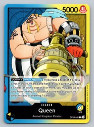 Queen (040) OP04-040 Leader Kingdoms of Intrigue One Piece TCG