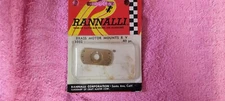 RANNALLI # 1502  Slot Car Brass Motor Mounts (2) R V Original Package Sealed