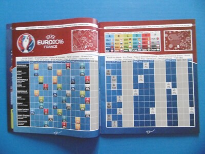 PANINI - UEFA - EURO 2016 - FRANCE - ALBUM - OFFICIAL STICKER ALBUM - COLLECTOR