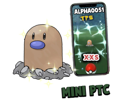 Pokemon Shiny Diglett XXS Mini P T C 60k | eBay Pokemon Shiny Diglett XXS Mini P T C 60k | eBay