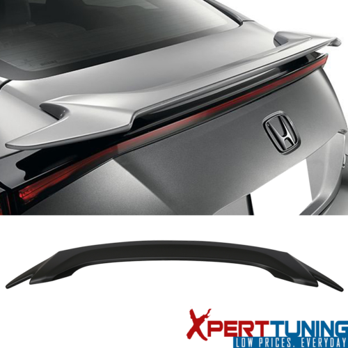 Fits 16-20 Honda Civic X 10th GEN 2Dr Coupe OE Factory Trunk Spoiler Wing - ABS