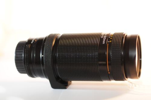 Nikon AF Nikkor 75-300mm FX lens READ AS IS PARTS REPAIR IMPACT damage NO RETURN