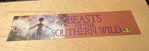 2012 Beasts Of The Southern Wild Movie Theater Mylar Poster 5x25” Dwight Henry