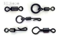 NANO Swivel range - HLS Products - Micro clip, ring, quick change rolling swivel