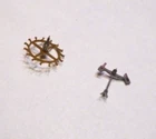 ELGIN 16 SIZE ESCAPE WHEEL AND FORK #1493-622 OPEN FACE  ----ITEM 540