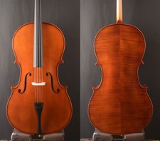 Student cello 4/4 outfit with Bag, Bow,solid flame painting.free shipping