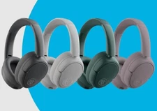 JLab JBuds Lux ANC Wireless Headphones Hybrid Over-Ear Bluetooth Premium Headset