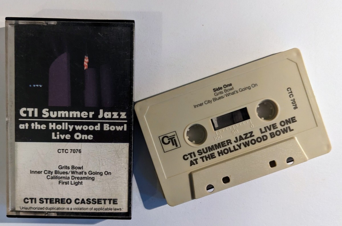 CTI Summer Jazz at The Hollywood Bowl Cassette- 