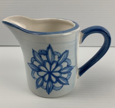 Maxwell & Williams Creamer Jug Brocade Leanne Costantino Hand painted Ironstone