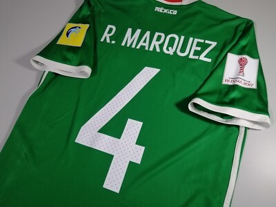 Jersey mexico Rafael Marquez 2017 adidas (S) Barcelona confederations cup rusia