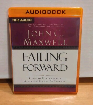 Failing Forward ~ John C Maxwell (2000, MP3 Audio CD, Unabridged) BRAND NEW!