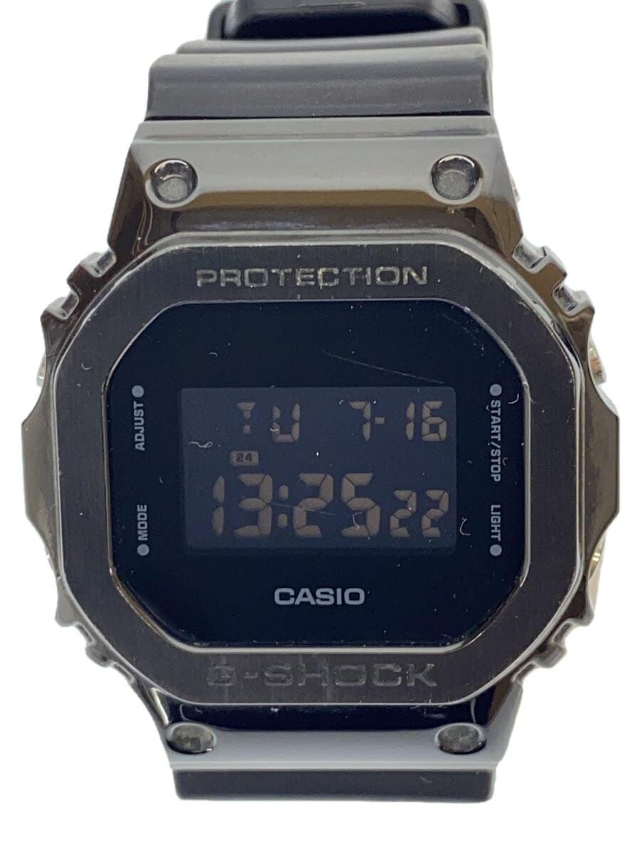 CASIO G-SHOCK GM-5600B-1JF Black Resin Quartz Digital Watch