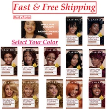 Clairol Textures & Tones Permanent Hair Dye, Pack of 1, ( Select Your Color )
