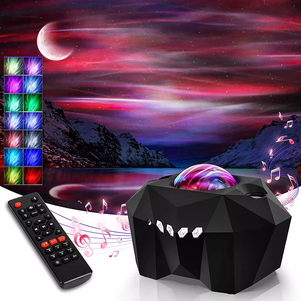 USB LED Galaxy Projector Starry Night Lamp Star Sky Projection