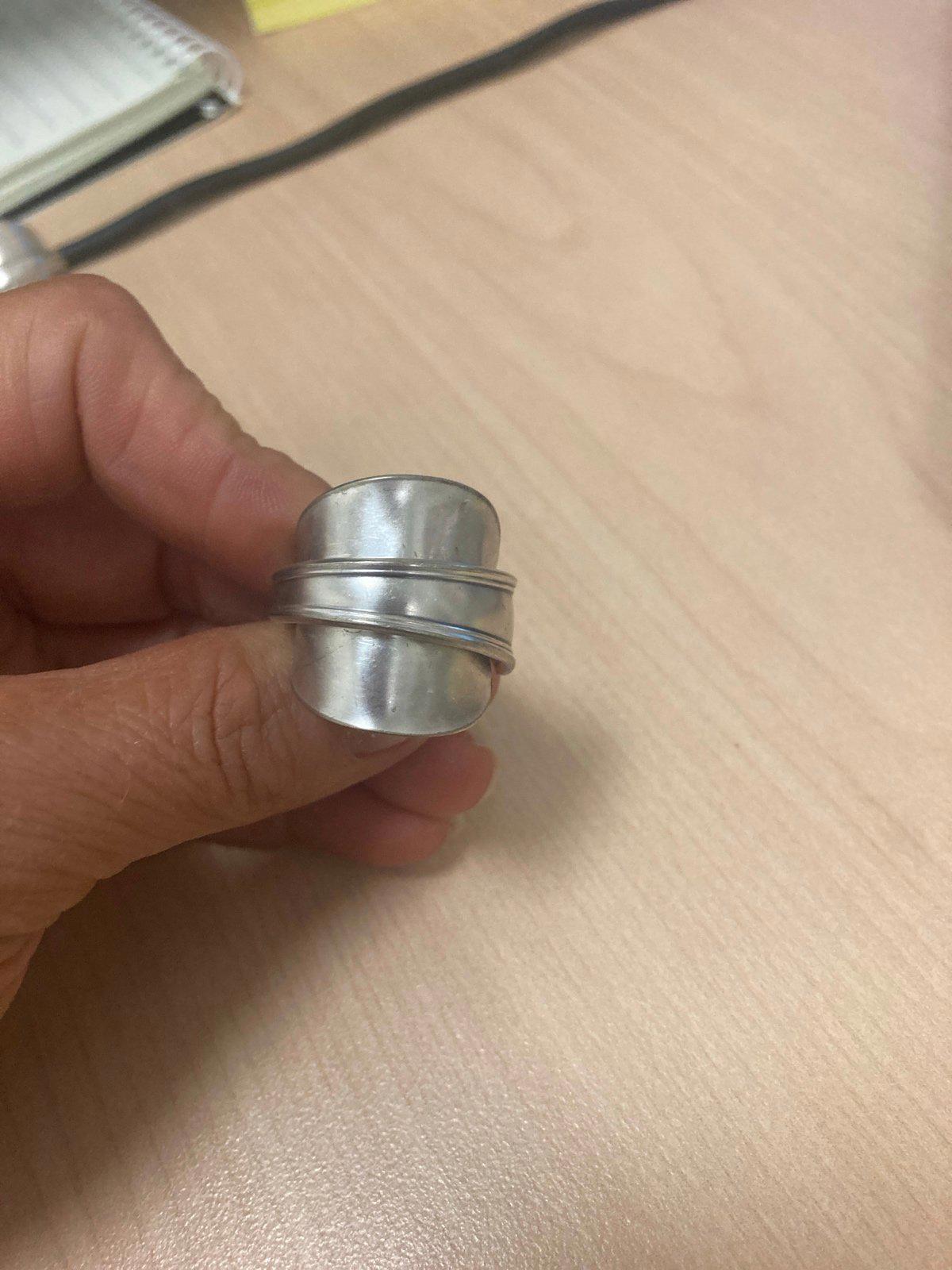 Silver Spoon Ring - image 3