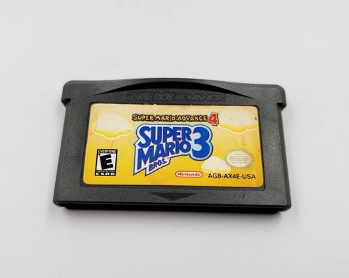 Super Mario Advance 4: Super Mario Bros 3 (Nintendo Game Boy Advance) - TESTED