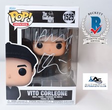 ROBERT DENIRO AUTOGRAPH SIGNED VITO CORLEONE FUNKO POP GODFATHER II BECKETT BAS