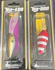 Hide Up HU-400 and HU-200, set of 2, brand new and unopened Japan Import Lure