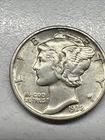 1938 AU MERCURY SILVER DIME Actual Coin Check My Store Out FREE SHIPPING