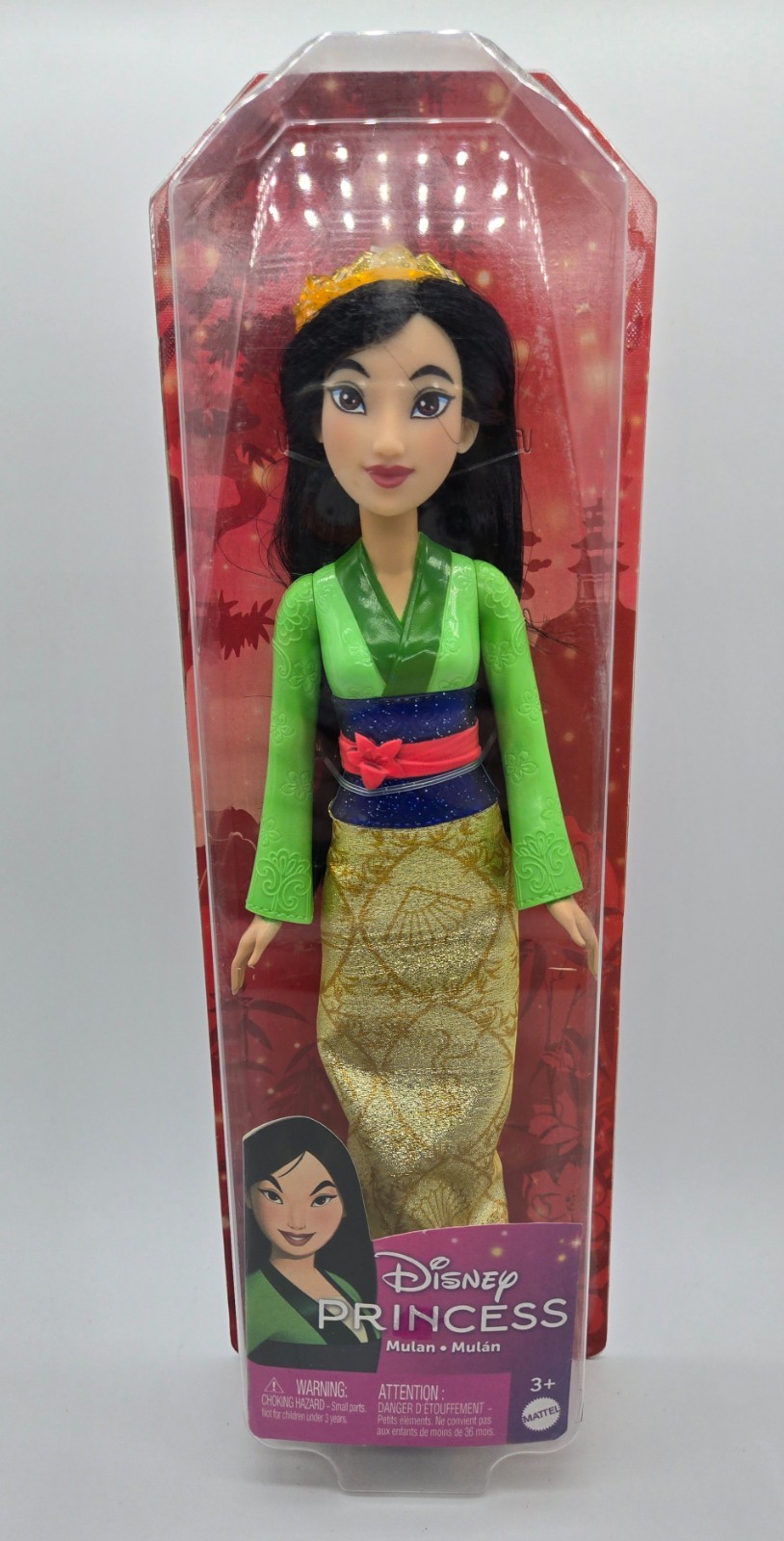NEW Disney Princess Mulan Doll Black Hair NIP
