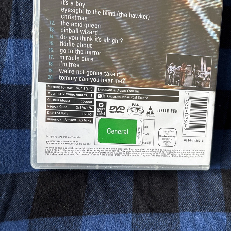 The Who Listening To You Live At The Isle Of Wight Festival 1970 DVD Brand NEW - Image 4 of 4