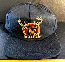 Vintage 1980s Trucker Hat Bucks Cigarettes Buck The System Snapback USA RARE