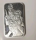Star Wars Silver Bar 1 Oz - 1 Ounce - Fine - Light Side - The Royal Mint