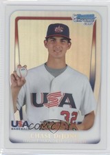 2011 Bowman Chrome USA 18U National Team Refractors Chase De Jong DeJong 0t3