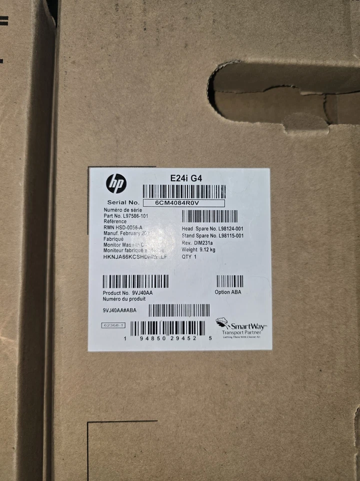 HP E24i G4 24" IPS LED Monitor - 9VJ40AA#ABA - Image 4 of 4