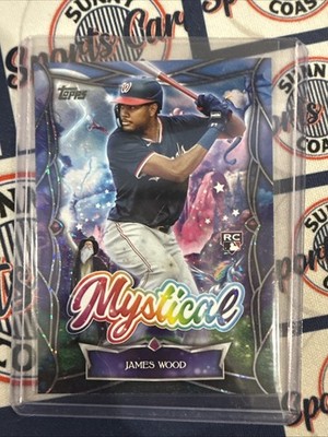 2025 Topps Update Mystical - James Wood RC #MYS-1 Washington