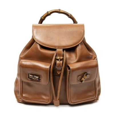 Gucci Large Bamboo Backpack   Rucksack - Bild 1 von 4