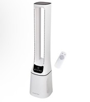 Russell Hobbs Bladeless Quiet Tower fan with Remote Control,107cm Tall, 10 Speed